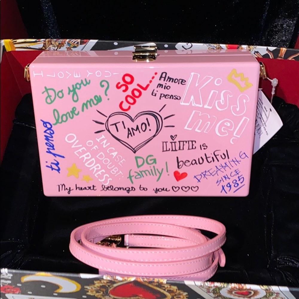 New💕 Dolce Gabbana I heart 💕 My Bag - Picture 2 of 10